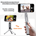 Miniatyrbild 5 av 5: 2025 Senaste Modellen Nixive Magnetisk Telefonhållare Stativ – Mini Tripod Pro med Starkt Grepp, Justerbart Ställ för iPhone och Android, Pe
