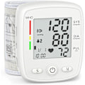 Miniatyrbild 1 av 5: 2025 Senaste Modell Blodtrycksmätare Digital Handleds-BP-maskin Automatisk BP-manschett med 2 Användare 180 Minnen Röst Stor LCD-skärm Ad