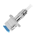 Miniatyrbild 1 av 5: Högkvalitativ helt ny ST Hane till SC Hona Hybrid Fiber Optisk Adapter SM 9/125μm ST/UPC Hane till SC/UPC Hona Simplex Konverterare