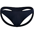 Miniatyrbild 1 av 3: 2025 Senaste Modell Ice Silk Andningsbar Jockstrap Atletiska Stöd för Män Jock Strap Herr Underkläder Svart XX-Large