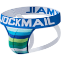 Miniatyrbild 4 av 4: 2025 Senaste Modellen Herr Jockstrap Underkläder Bred Bälte Atletisk Stöd Herr Trosor Sport Underkläder Jock Strap 238blue X-Large