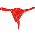 Miniatyrbild 3 av 3: 2025 Senaste Modell Påse Kalsonger G-string T-rygg Underkläder Herr Spets Tanga Trosor Mesh Plus Storlek Underkläder S-3XL