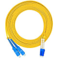 Miniatyrbild 1 av 4: Högkvalitativ helt ny 3 meter 10ft LC till SC Duplex 9/125 Singlemode Fiber Optisk Kabel Jumper Optisk Patchkabel LC-SC LC-SC