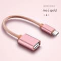 Miniatyrbilde 3 av 5: USB Type-C til USB 3.1 Gen 1 hunadapter - Rosegull