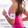 Miniatyrbild 4 av 5: 2025 Senaste Modell Uppgraderat Diabetes Insulin Armband för Freestyle Libre Omnipod Dexcom Sensor Skydd Fixering Insulin Pod Monitor