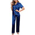 Miniatyrbild 5 av 5: 2025 Senaste Modell Underkläder Sexig Lång Pyjamas Set Pyjamas Lång Dam Pyjamas Satin Dam 5XL Plus Size Underkläder för Dam