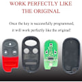 Miniatyrbild 5 av 5: Nyckelbricka Fjärrkontroll Ersättning Passar Honda Accord 1998 1999 2000 2001 2002/Acura TL 1999-2003 KOBUTAH2T Nyckellös Fjärrkontroll
