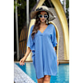 Miniatyrbild 2 av 5: 2025 Senaste Modell Baddräktsöverdrag för Kvinnor Baddräkt Överdrag Plus Size Strandklänning Sexig Bikini Tunika Topp S-XXL
