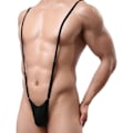 Miniatyrbild 1 av 4: 2025 Senaste Modell Herrunderkläder Jock Straps För Män Stringtrosor Sexiga Trosor Roliga Underkläder Mankini Justerbar One Size Svart
