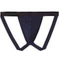 Miniatyrbild 1 av 2: 2025 Senaste Modell Herr Jockstrap - Bekväma Mikromodal & Elastan Underkläder Mörk Safir 3X-Large