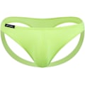 Miniatyrbild 2 av 2: 2025 Senaste Modell Herr Trosor Underkläder JockStrap Herr G-string Jockstraps för Män Is-Silke Jockstrap Grön XX-Large