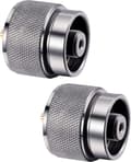 2 st Campingkök Adapter 1 Lb Propantank Ingång EN417 Lindal