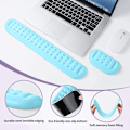 Miniatyrbillede 3 af 6: Håndledsstøtte i memory foam Blød gel ergonomisk musmåtte håndledsstøtte tastatur mus håndledsstøttesæt