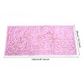 Miniatyrbillede 1 af 2: Chenille Anti-slip Vandabsorberende Skridsikker Måtte Badeværelse Stue (pink)