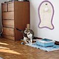 Miniatyrbild 5 av 5: 1 st kattklösbräda Fisk söt kattklösbräda husdjursleksak rep kattklösbräda leksak kattklösbräda