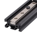 Pikkukuva 3 / 8: 2040V-urainen alumiininen 3D-tulostimen lineaarinen kisko liukukiskoilla CNC-laserkaiverruskoneelle 300 mm / 11,8 tuumaa