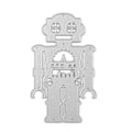Miniatyrbillede 2 af 2: Craft Metal Skæreform Stencil DIY Dekorer Scrapbooking Album Papir Kort (ET310 Robot)