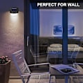 Miniatyrbild 2 av 7: Solar Fence Lights，4Pack Wireless Ip65 Waterproof Solar Deck Lights Solar Step Lights Utomhuslampor för uteplats, trappor, stolpe, pool, bakgård och
