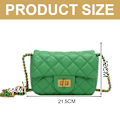 Miniatyrbild 2 av 5: Liten Handväska för Kvinnor, Retro Klassisk Tote Handväska Axelväska Clutch