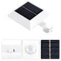 Miniatyrbild 3 av 7: Solcellsdriven 6 LED-lampa med rörelsesensor för utomhus, trädgård, vägg, gångväg, säkerhet