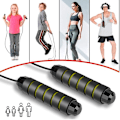 Miniatyrbilde 4 av 5: Hoppestang, wirehoppestang, justerbar - for hurtighetsspringing