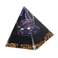 Miniatyrbilde 5 av 8: Positiv Energi Pyramide 6cm Stjernehimmel Tai Chi Healing Krystallpyramider for å Redusere Stress Yoga