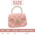 Miniatyrbillede 2 af 5: Lille Pigers Crossbody Punge Toddler Håndtaske Mini Casual Messenger Skuldertaske til Børn