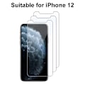 Miniatyrbillede 2 af 5: 3-delt skærmbeskyttelse og hærdet film til iPhone 12/12 Pro