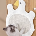 Miniatyrbild 2 av 5: 1 st kattklösbräda söt ankung kattklösbräda husdjur leksak snöre kattklösbräda för att reta katter