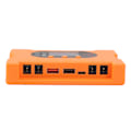 Pikkukuva 5 / 8: Aurinkoenergian latausohjain Dual USB Type C pikalataus Aurinkoenergian lataus- ja purkausohjain 12V 24V akun lataukseen 100A