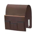 Sofaer Armlene Organizer Seng Lenestol Caddy Oppbevaringskurv Veske Sofa Fjernkontrollholder (Brun)
