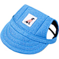 Pikkukuva 1 / 5: Koiran Baseball-lippis, säädettävä Koiran Ulkoilma Urheilu Auringonsuojaus Baseball-lippis Visiiri Sunbonnet Asuste Korvien Reikillä
