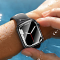 Pikkukuva 2 / 5: Apple Watch 4/5/6/SE 40mm Näytönsuoja Kokonaan peittävä läpinäkyvä