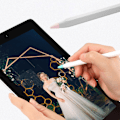 Pikkukuva 3 / 5: Silikonikärjet Apple Pencil 1./2. sukupolvelle - Liukumattomat, hiljaiset - 10 kpl