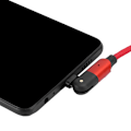 Pikkukuva 3 / 5: Micro USB -kaapeli 180 astetta kääntyvä Type-c -latauskaapeli Samsungille/Xiaomille/Huaweille 1,2 m