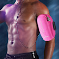 Miniatyrbild 4 av 5: Sportarmband för löpning på natten, mobiltelefonarmband, fitnessarmband, andningsbart reflekterande armband, utomhusridning, mobiltelefonväska