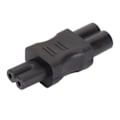 Miniatyrbild 8 av 8: 4 st IEC320 C6 till IEC320 C7 Strömadapter Plug and Play PDU Chassi Strömkonverter för Dator Bärbar Dator