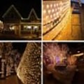 Miniatyrbillede 5 af 5: 6X4m 880LEDs LED lyskæde indendørs udendørs julelys