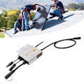 Miniatyrbillede 1 af 8: 350W Nettilkoblet Inverter Temperatur Strøm Spænding Beskyttelse WiFi AC220V Solcelle Nettilsluttet Inverter med Cloud Overvågning Lagring til Solpanel