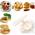 Miniatyrbild 1 av 8: Dumpling Maker – Set med form och sked – Multipurpose Dumpling Press för Ravioli, Empanadas, , Pajer, Pierogi – Degpress för