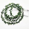 Miniatyrbild 2 av 6: Green Leaf String Lights, Vine String Light 9,8 FT Set för Inomhus Utomhus Jul Dekorativ Uteplats Bröllop Gard$Grön Garland Tiny Leaf Vine