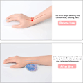 Miniatyrbild 2 av 5: Ergonomisk silikon handledsstöd för mus, transparent handledsstöd, hjärtformad genomskinlig cool handkudde