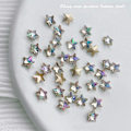 Miniatyrbillede 3 af 5: 100 stk. Neglekunst Rhinestones Stjerneformede Ædelstene Negle Charms Glaskrystaller