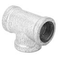 Miniatyrbillede 1 af 2: 5 stk. 3/4\" Galvaniseret Smijern 3-vejs T-stykke VVS Rørfittingsforbindelse
