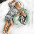 Miniatyrbillede 4 af 5: Ammepudebetræk og amme- og flaskefodringsplacering, babysupport, mavetid