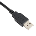 Miniatyrbild 3 av 8: Dubbel USB 2.0 Han till USB 2.0 Hon Vattentät Plug and Play Bilfäste Spolningskabel USB Instrumentbräda Fäste Kabel för Bil