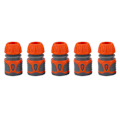 Miniatyrbillede 2 af 2: 1/2\" Hurtig Vandhane Slangekobling Havevanding Vandrør Adapter (5 stk)