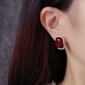 Miniatyrbillede 3 af 7: Øreringe til piger og kvinder, chunky hoops i multipak, øreringe til fødselsdagsfestgaver