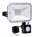 Miniatyrbild 1 av 5: LMLY 20W 220V LED strålkastare utomhus rörelsesensor utomhus LED strålkastare utomhusbelysning med detektor strålkastare för byggarbetsplats,