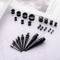 Miniatyrbild 4 av 7: Tunnel Set 1,6-10 mm Stretch Set Akryl Stretch Rod Taper Stretch Stavar Silikon Öron Tunnlar 3 mm 4 mm 5 mm 6 mm 8 mm 10 mm 12 mm Pluggar 50-pack